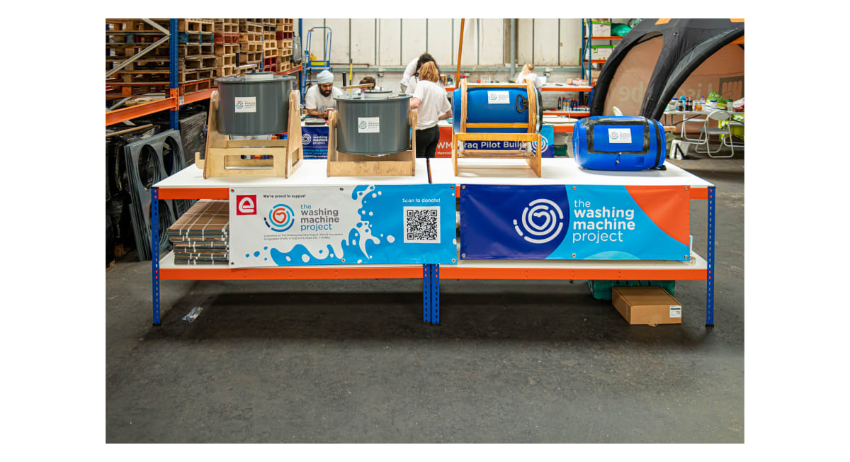 RS Group sostiene The Washing Machine Project